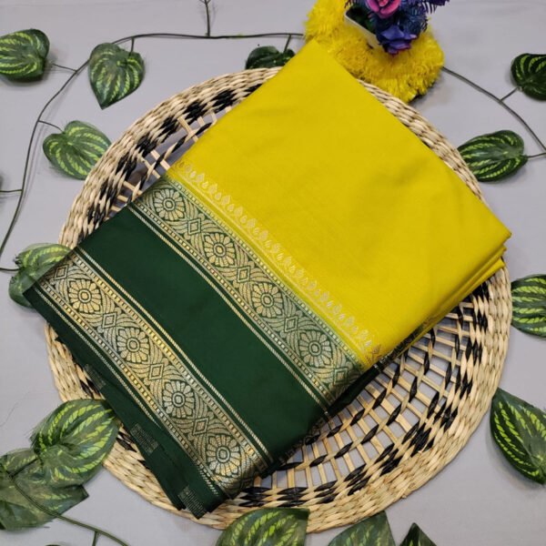 Mysore Crepe Silk Saree