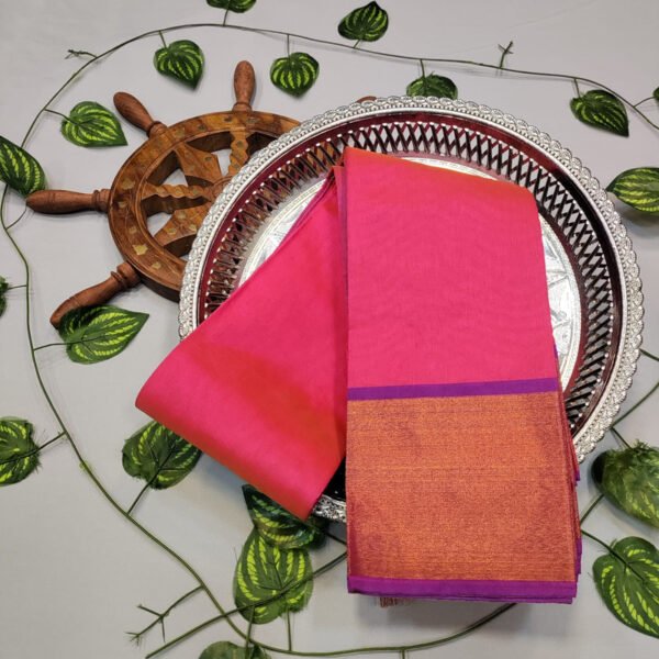 Plain Cotton Saree