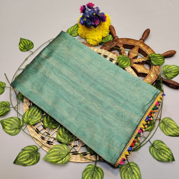 Tussar Cotton Saree