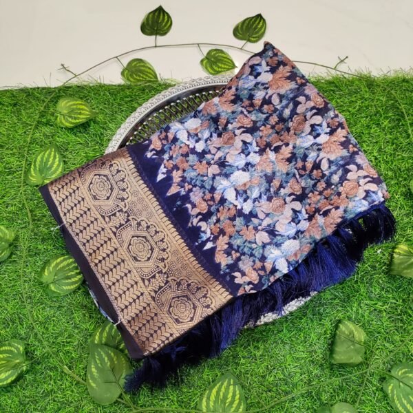 Organza Linen Saree