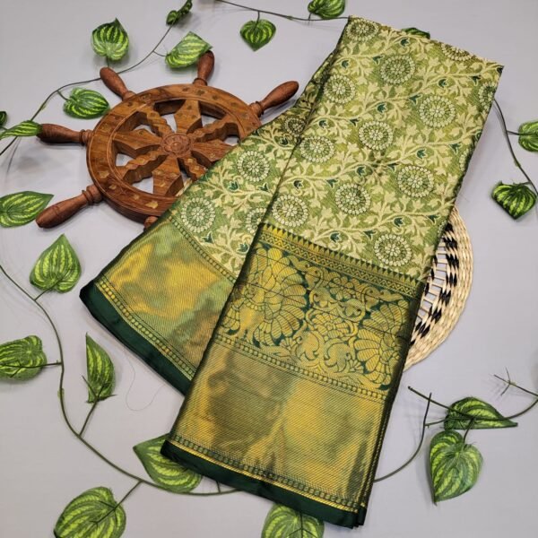 Tissue Bridal Saree