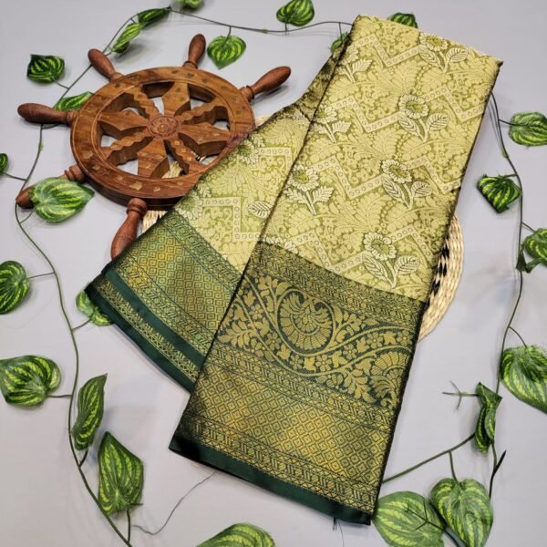 Tissue Bridal Saree