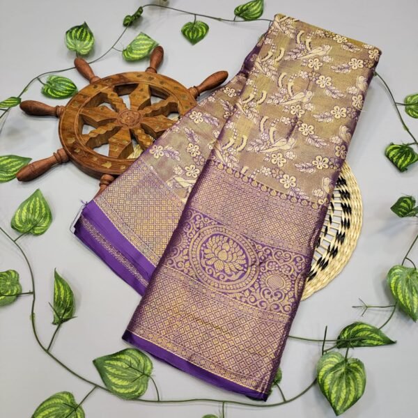 Tissue Bridal Saree
