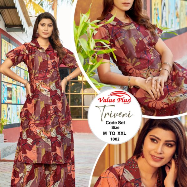 Triveni Co (or) Set Cotton Kurtis