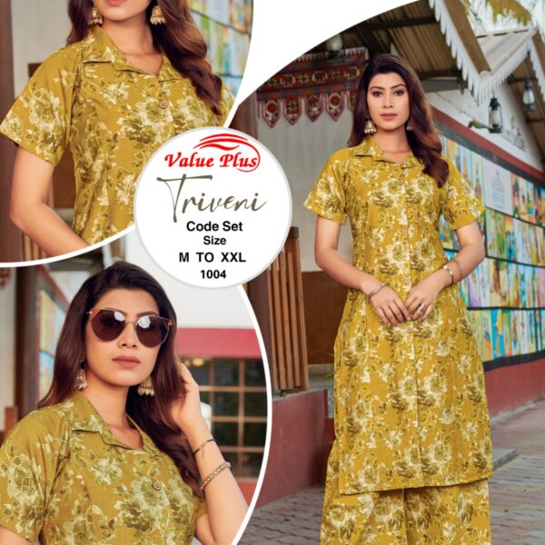 Triveni Co (or) Set Cotton Kurtis