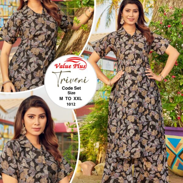 Triveni Co (or) Set Cotton Kurtis