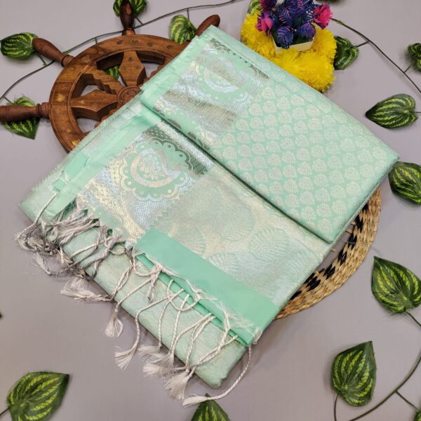 Silver Samudrika Saree