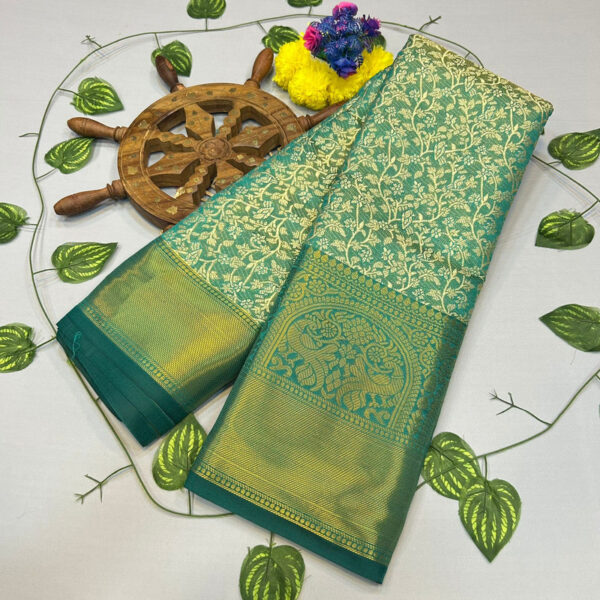 Tissue Bridal Saree